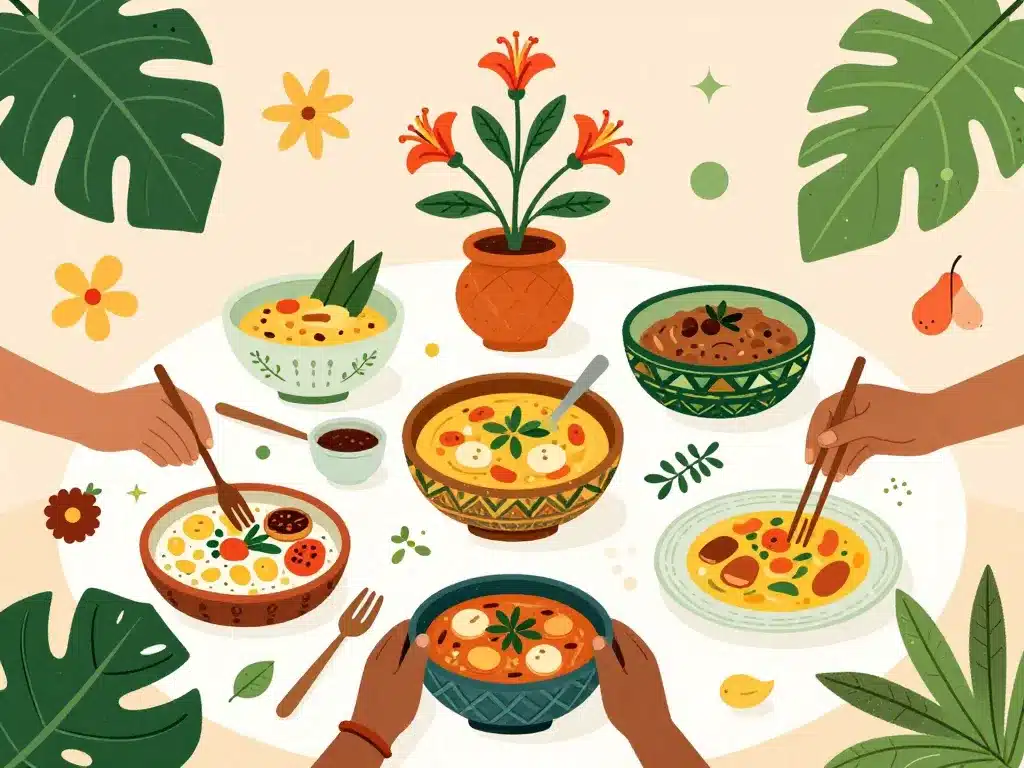 Acmella oleracea cuisine tradition plantes