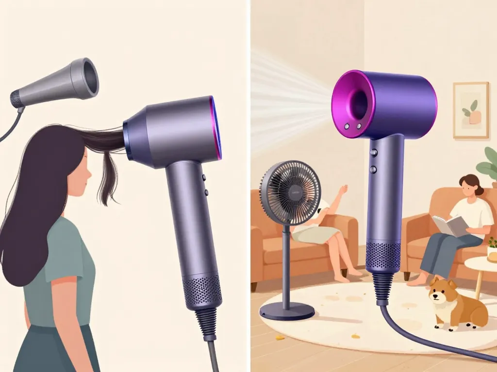 avis sur dyson seche cheveux airwrap ventilateur design innovant