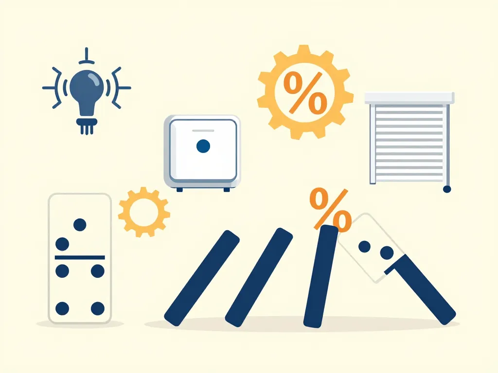 schéma fonctionnement code promo Somfy