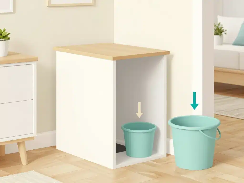 Montage toilettes sèches Ikea avec meubles modulaires