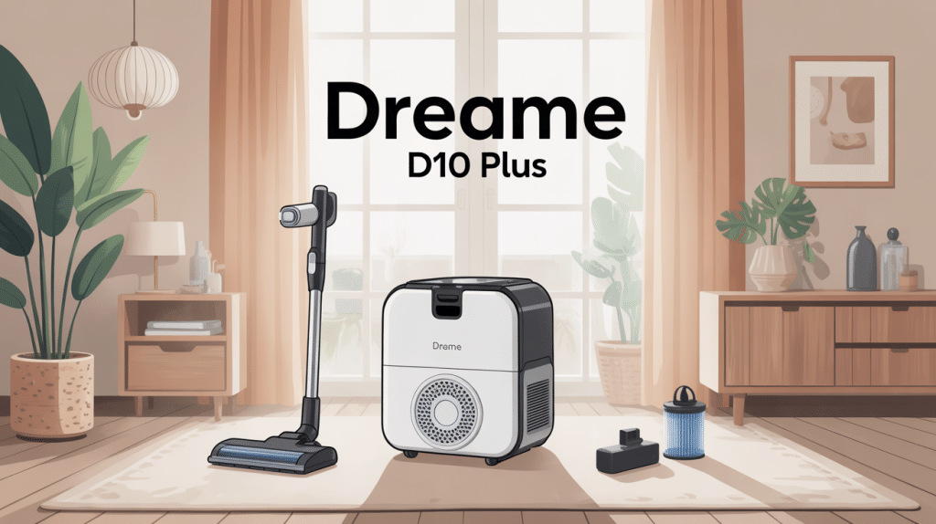 dreame d10 plus problème illustration entretien et dépannage