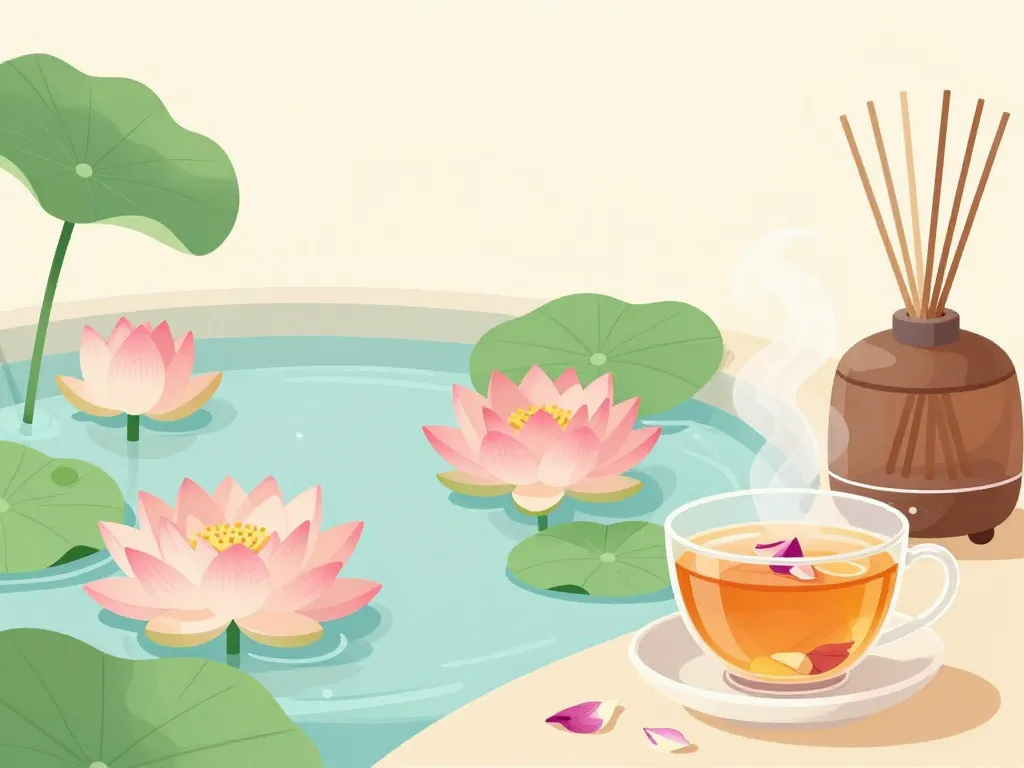 fleur de lotus usages bien-être relaxation
