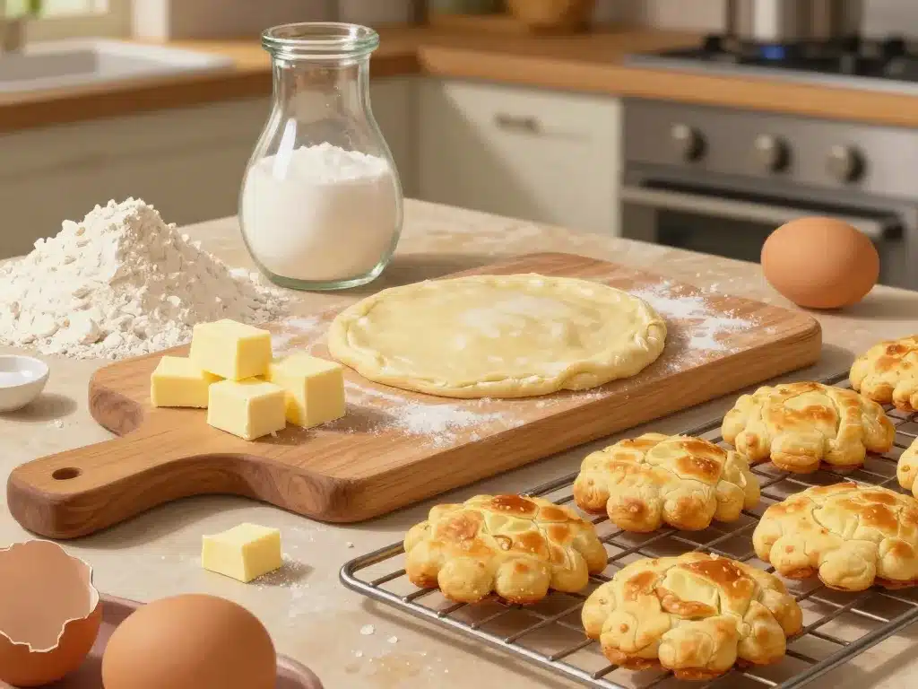 ingrédients cuisson galette bretonne sucrée au beurre