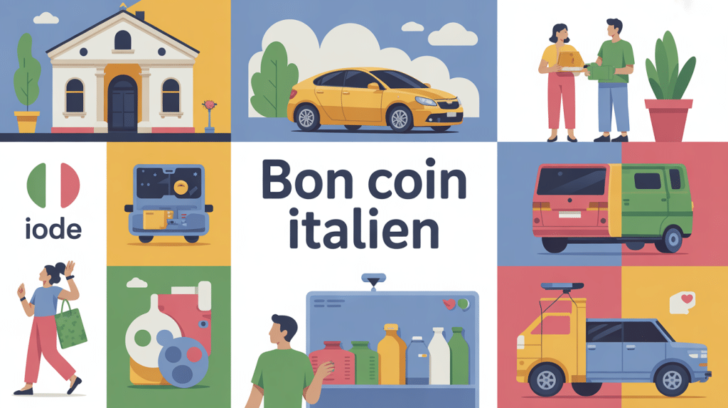 Illustration du bon coin italien petites annonces