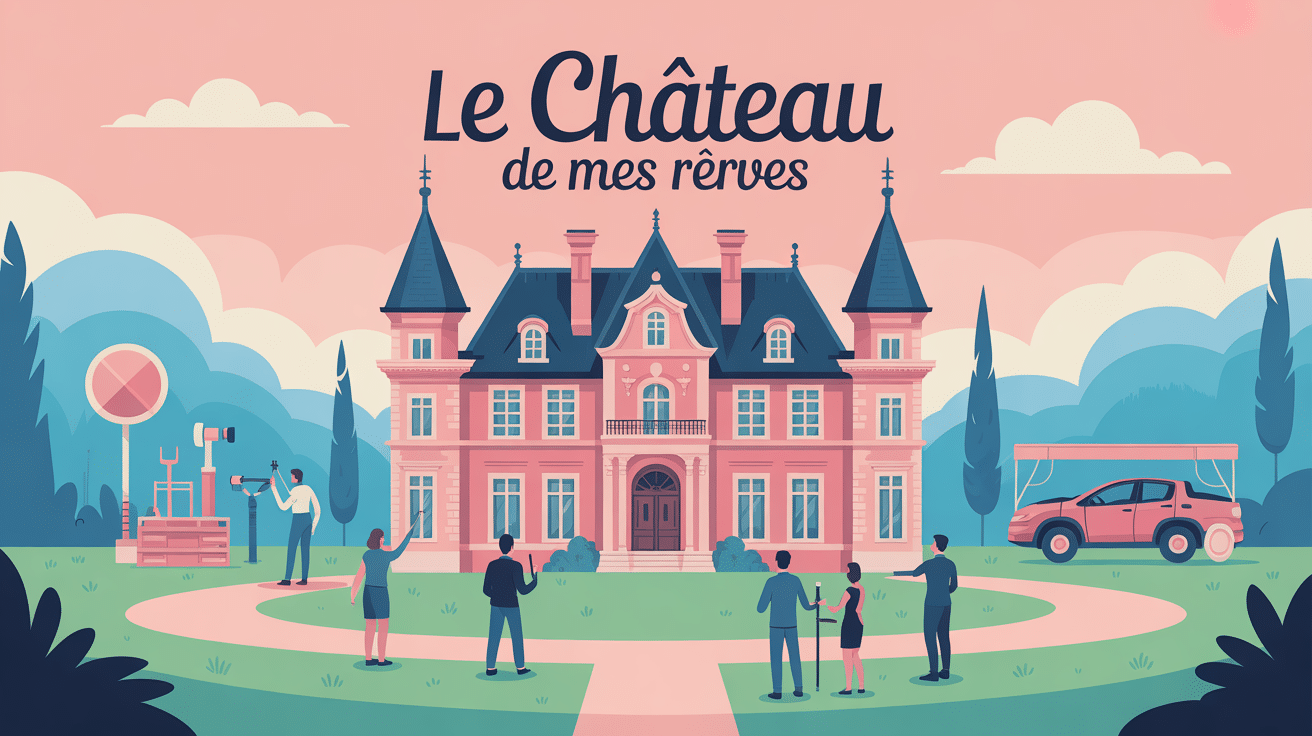 le château de mes rêves que sont-ils devenus illustration féerique