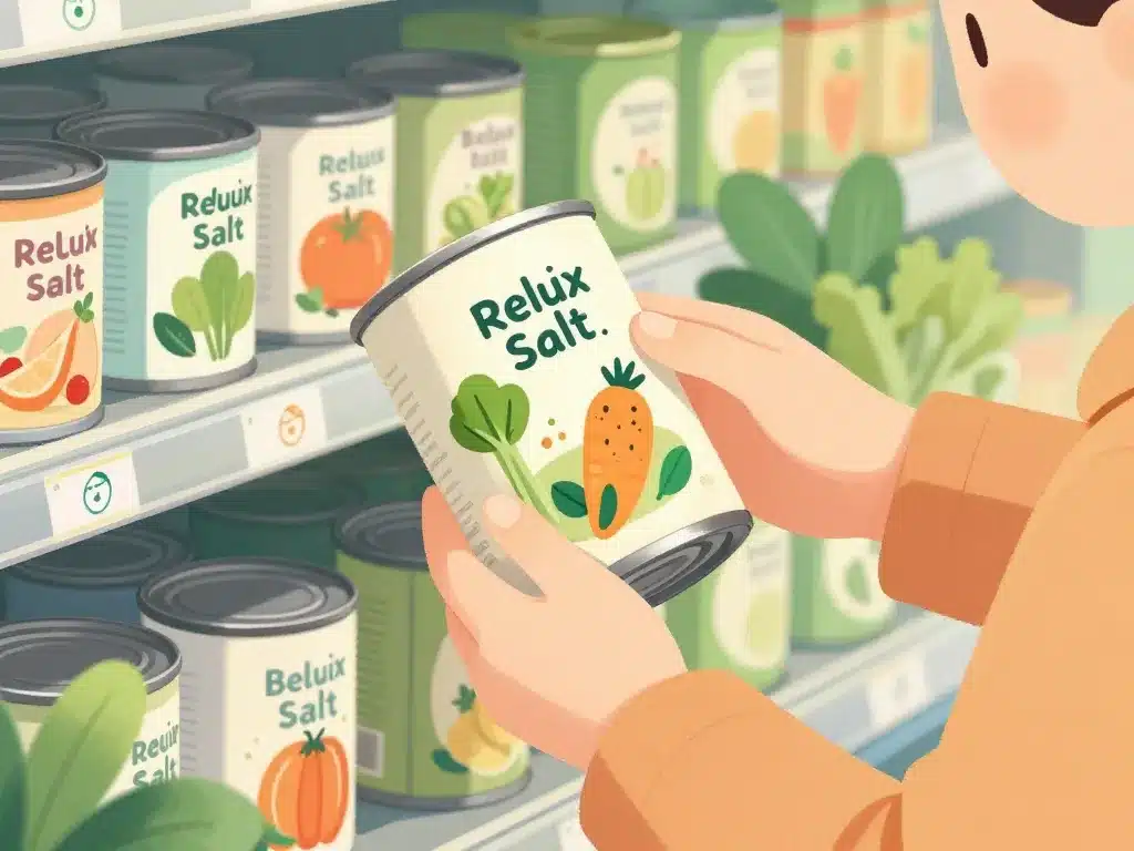 choisir legumes en boite de conserve faible sel sans additif