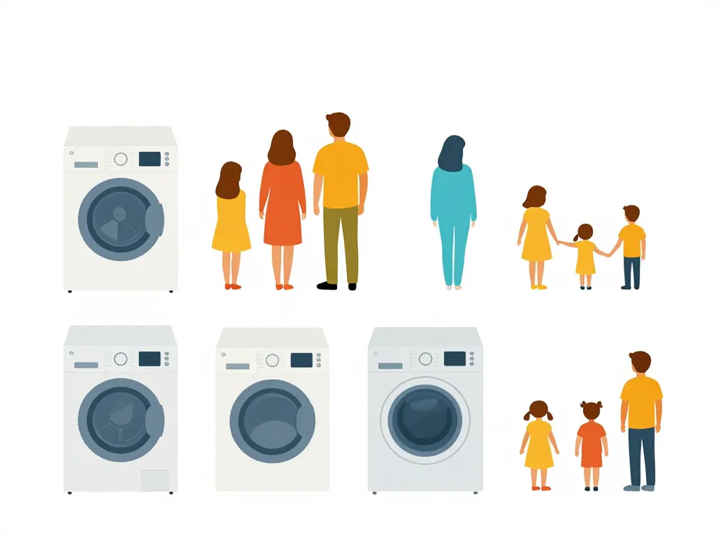 différentes machines a laver valberg selon taille du foyer