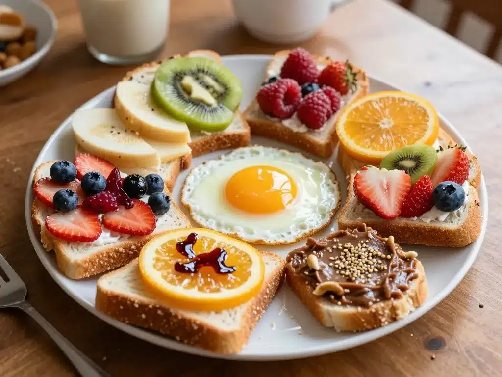 table recettes pain pour petit déjeuner healthy