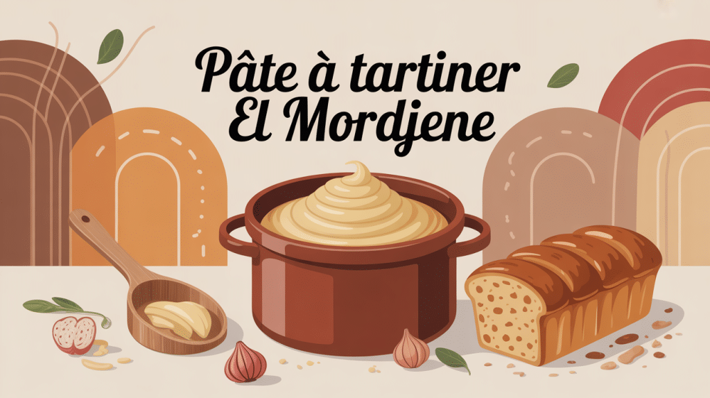visuel SEO pate a tartiner el mordjene prix ambiance moderne