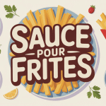 sauce pour frites présentée avec ramequins variés et ambiance conviviale