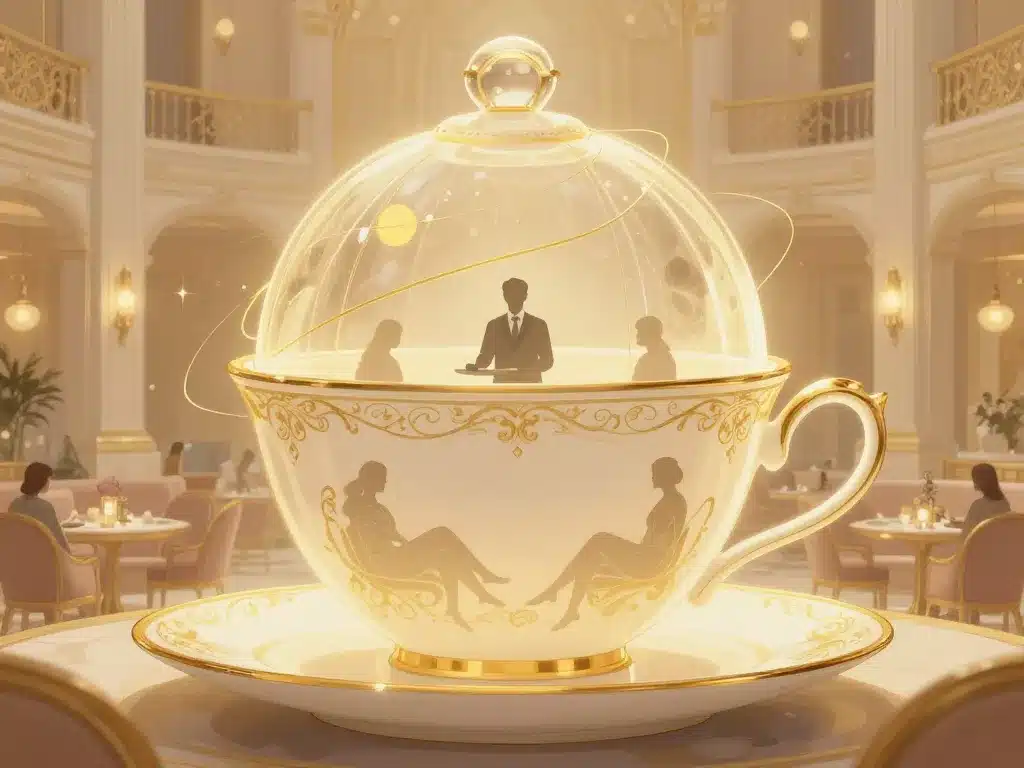 Atmosphère service luxe tea time Intercontinental Paris