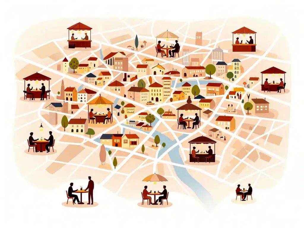 image abstraite besancon resto carte quartiers ambiance