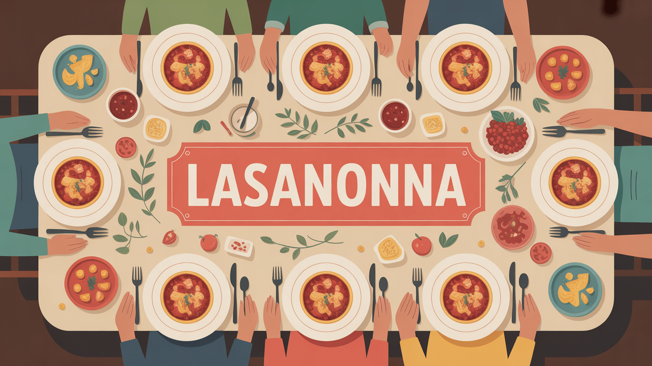 lasanonna grande table ambiance italienne authentique