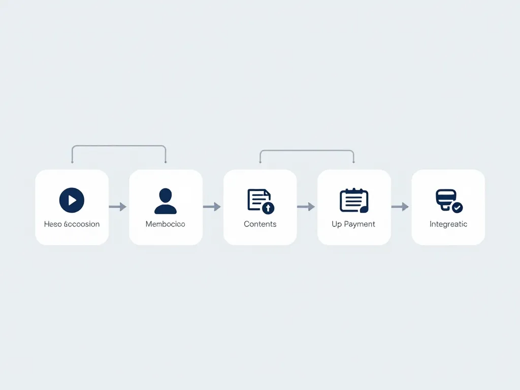Schéma étapes configuration Membert simplifié