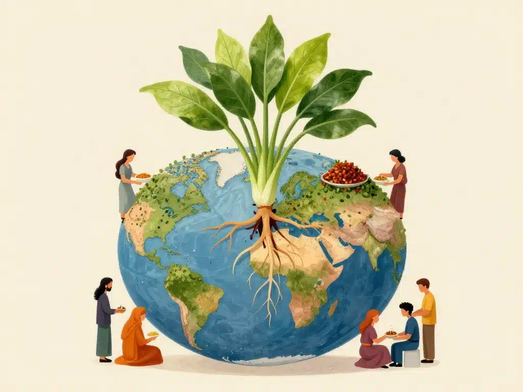 Origine du taboulé, diffusion et adaptations sur la planète