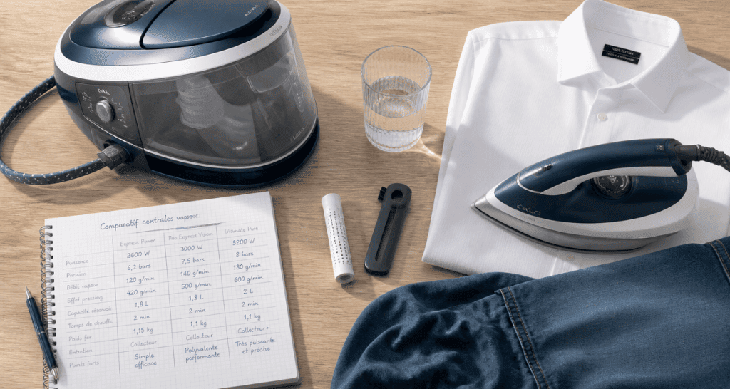 comment choisir une centrale vapeur accessoires et comparatif