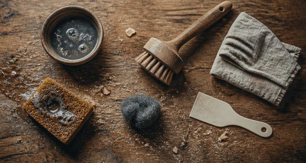comment enlever la cire sur un meuble outils