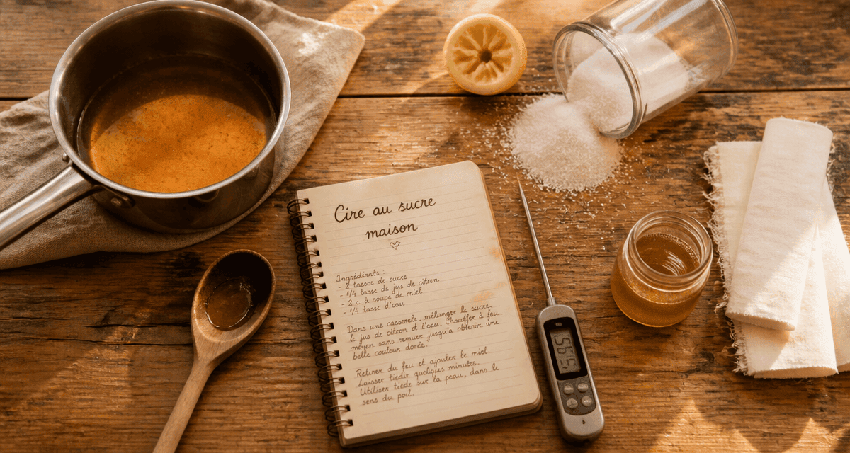 comment faire de la cire maison ingrédients et ustensiles