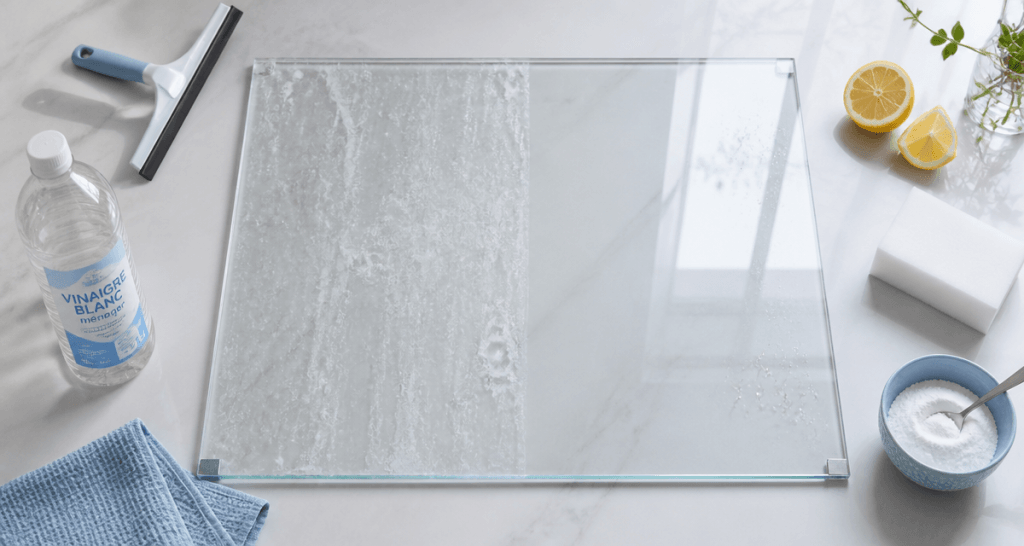 Enlever le calcaire sur les parois de douche avec des méthodes naturelles