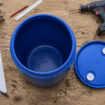 fut de 200 litres gratuit sur plan de travail atelier