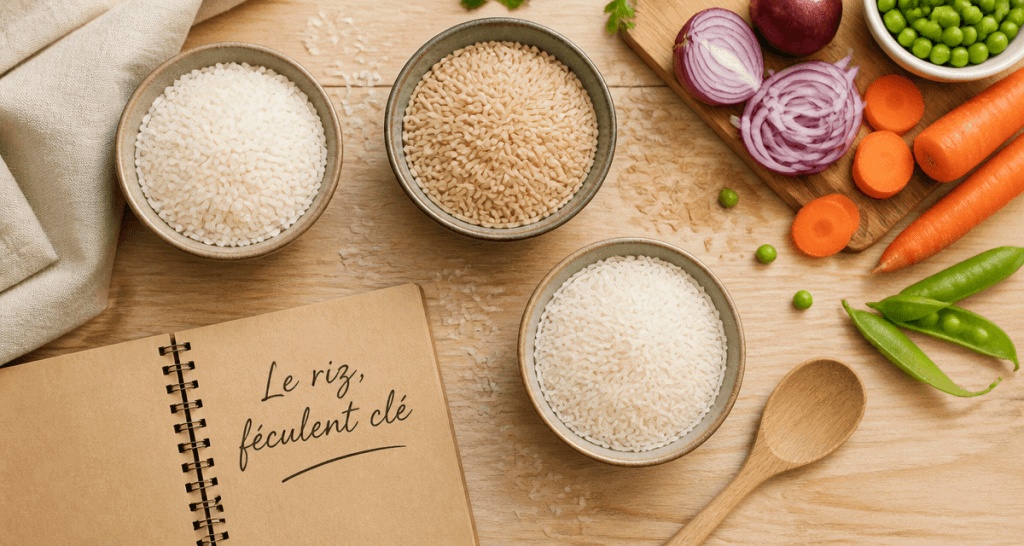 le riz est il un feculent bols de riz et legumes