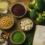 legumes riches en proteines sur table