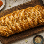 recette feuilleté salé saumon poireaux doré