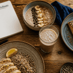 recette riche en proteine musculation table avec bowlcake smoothie saumon poulet