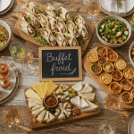 repas froid entre amis buffet froid