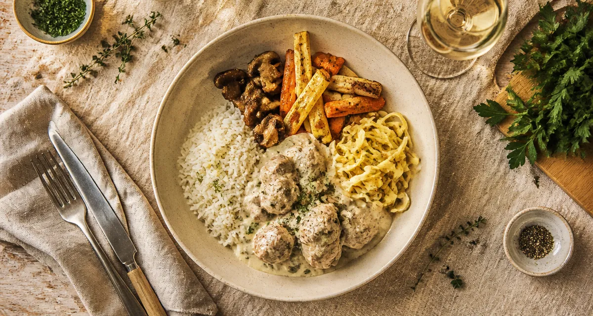 blanquette de veau accompagnement riz légumes
