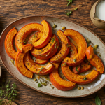 Cuire un potimarron rôti avec épices et herbes