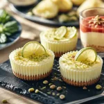 Dessert apéro dinatoire : mini cheesecake citron vert