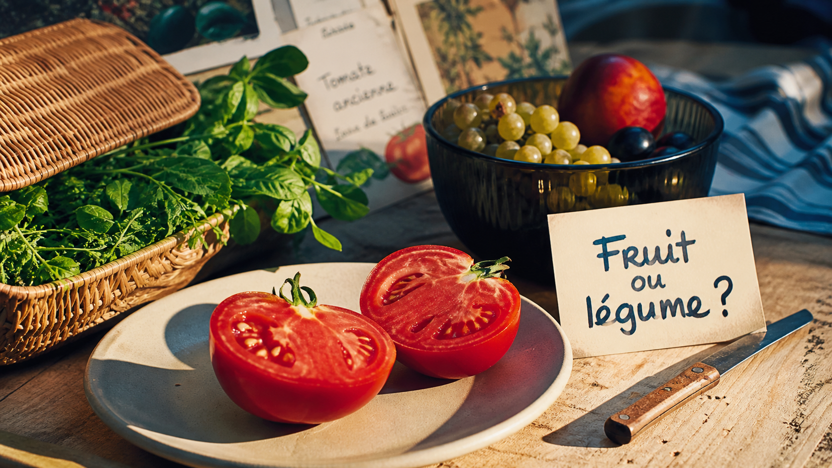 La tomate est fruit ou legume : photo de tomate mûre, c’est scientifique