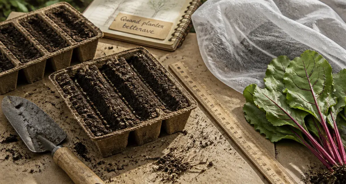 Quand planter betterave : semis de betterave à 10°C au sol