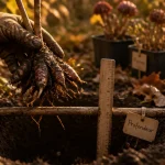 Quand planter pivoine : profondeur de plantation et racine dans le sol