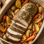 recette filet de dinde au four moelleux doré avec légumes