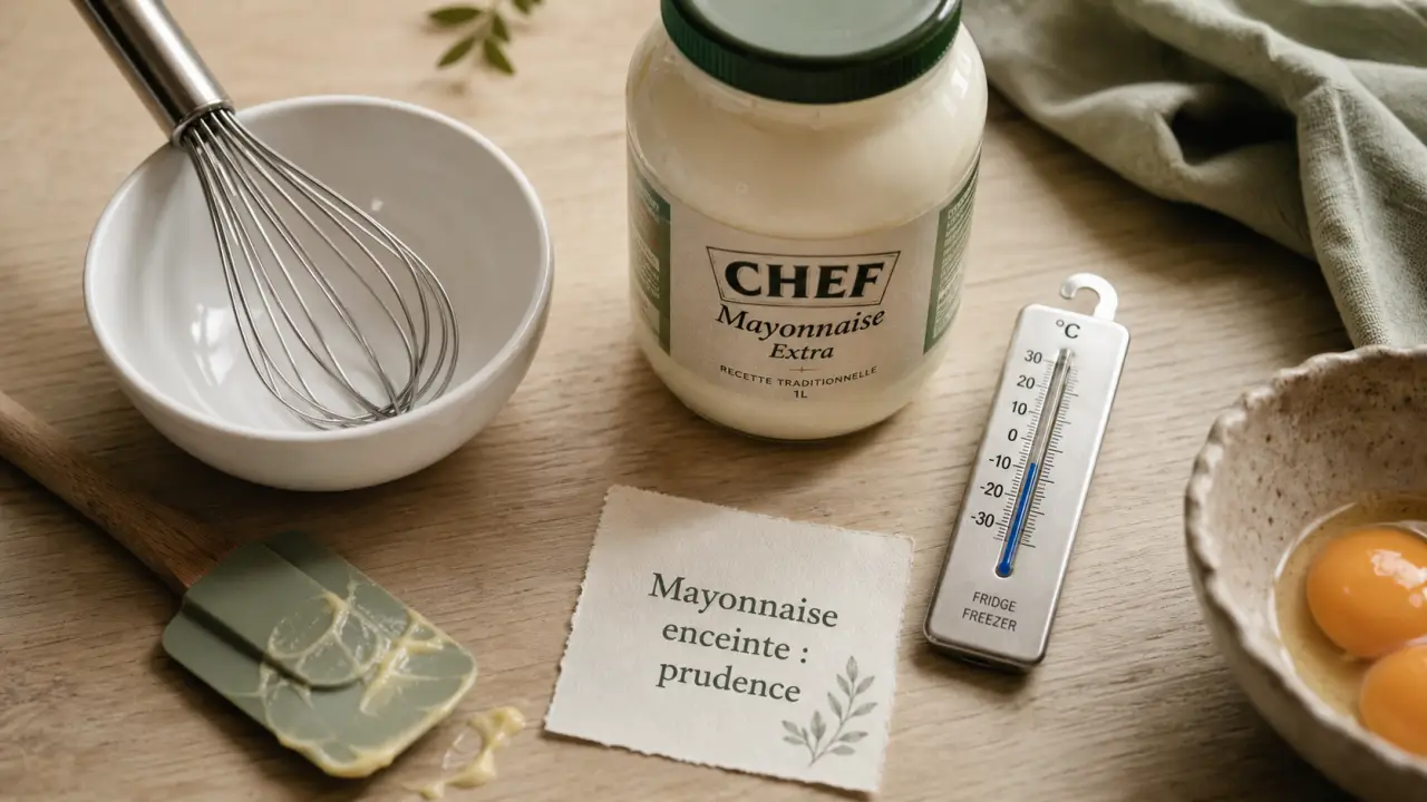 Mayonnaise maison enceinte : prudence, éviter le risque