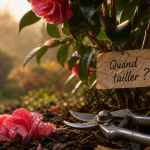 Quand tailler camelia : après floraison, sans couper les boutons