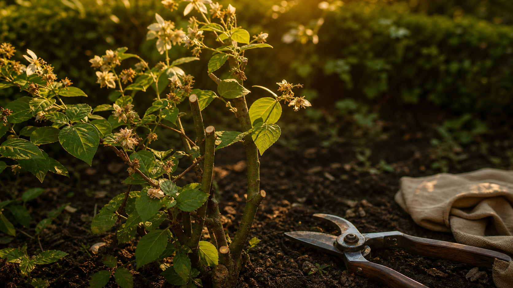 Quand tailler le seringat : sécateur après floraison, coupes nettes mai-juin