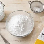 Recette sucre glace maison : sucre glace fin en poudre blanche
