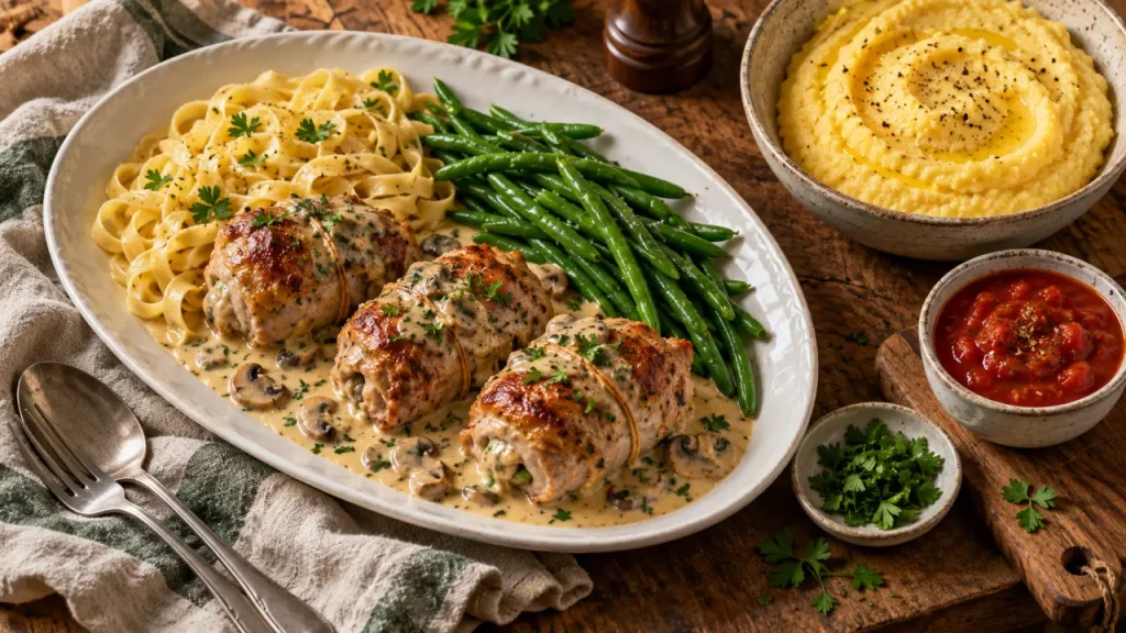 Accompagnements pour paupiettes de veau : le bon duo selon la sauce