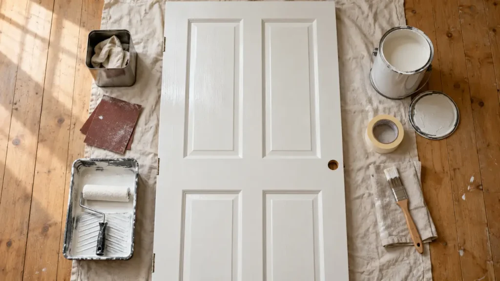 Peinture glycéro blanche : un rendu lisse, mais pas pour tous les chantiers