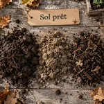 Quand retourner la terre du potager : sol prêt avec grelinette et compost