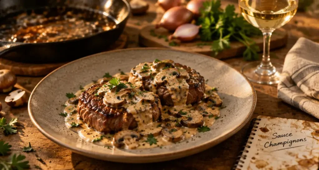 Quelle sauce pour un tournedos de bœuf ? Champignons, poivre ou échalote selon l’occasion