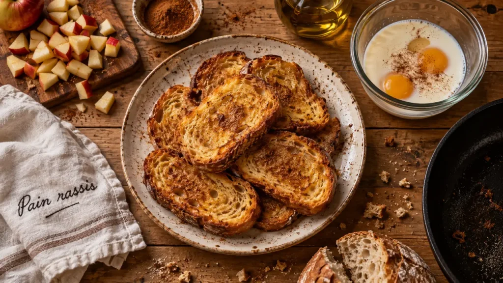 Recettes avec pain : pain rassis